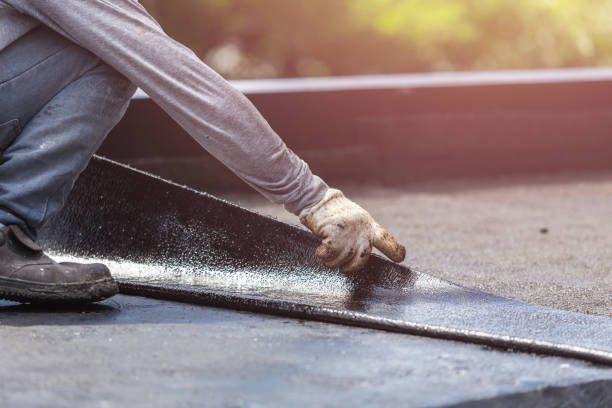 Professional Waterproofing technician working in Hampshire, IL